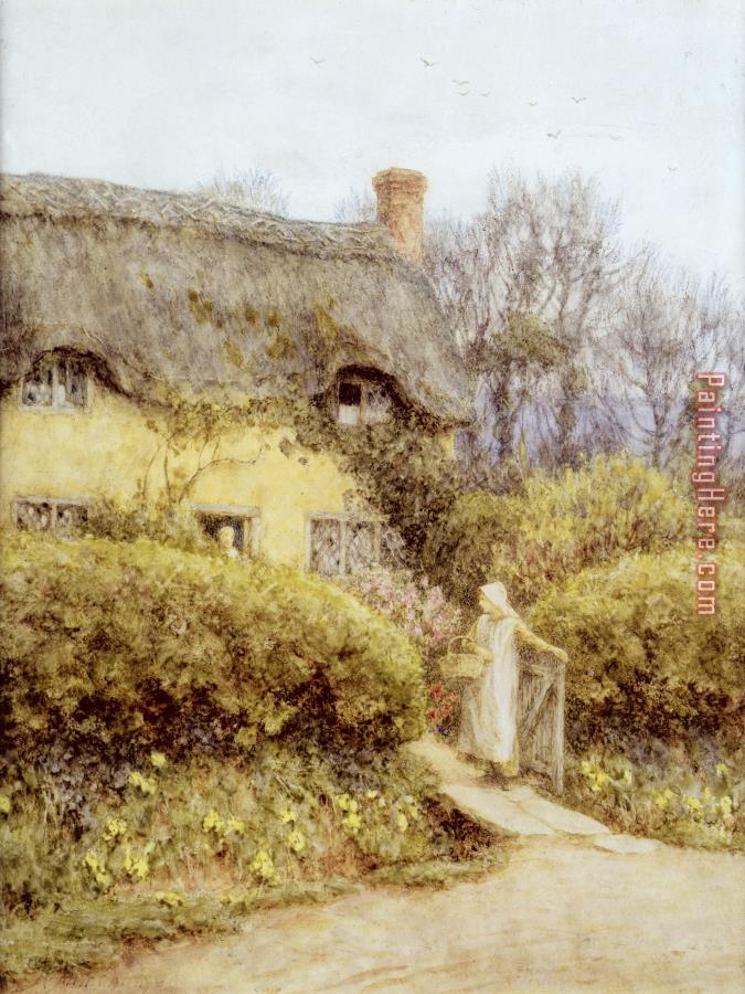 Helen Allingham Cottage near Freshwater